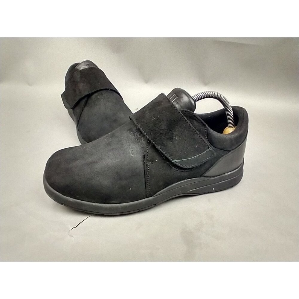 Drew Shoe Moonwalk Women’s 9.5 WW Strap‎ Loafer Stretch Orthopedic Extra Wide